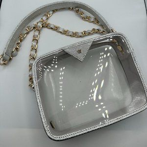 Kelly Wynne Mingle Mingle Mini Clear Stadium Crossbody Bag